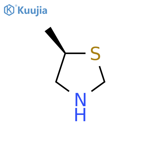 (5R)-5-methyl-1,3-thiazolidine structure
