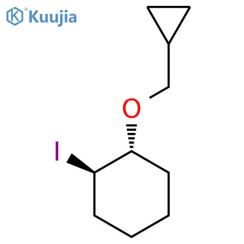 rac-(1R,2R)-1-(cyclopropylmethoxy)-2-iodocyclohexane, trans structure