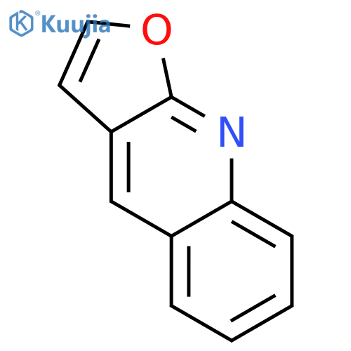 Furo[2,3-b]quinoline structure