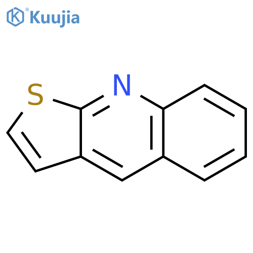 Thieno[2,3-b]quinoline structure
