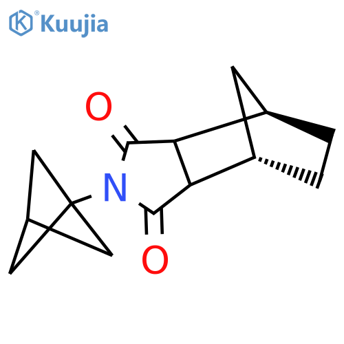 (1R,7S)-4-{bicyclo1.1.1pentan-1-yl}-4-azatricyclo5.2.1.0,2,6decane-3,5-dione structure