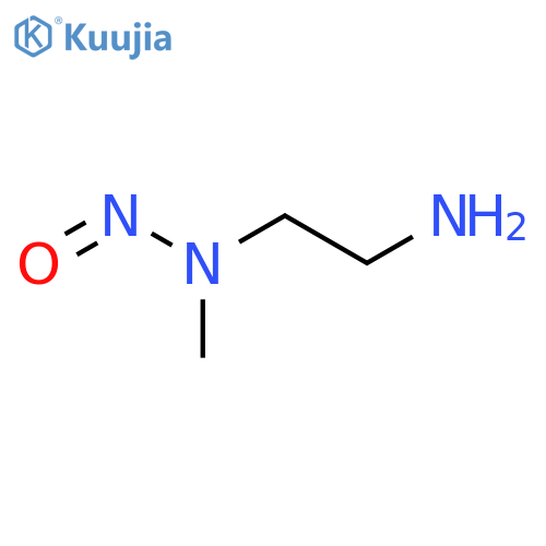 (2-Aminoethyl)(methyl)nitrosoamine structure