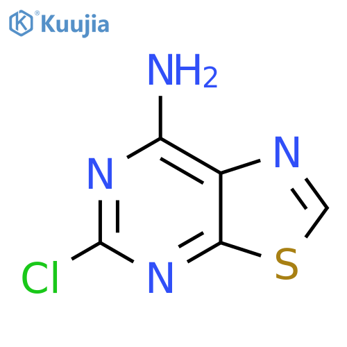 5-chloro-1,3thiazolo5,4-dpyrimidin-7-amine structure