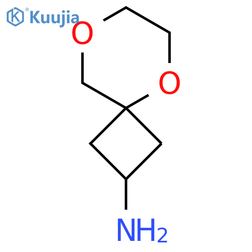 5,8-dioxaspiro3.5nonan-2-amine structure