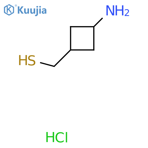 (1s,3s)-3-aminocyclobutylmethanethiol hydrochloride, cis structure