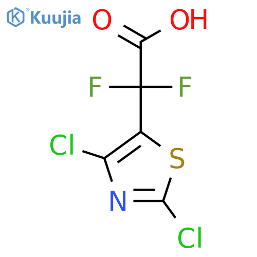 2-(2,4-Dichloro-1,3-thiazol-5-yl)-2,2-difluoroacetic acid structure
