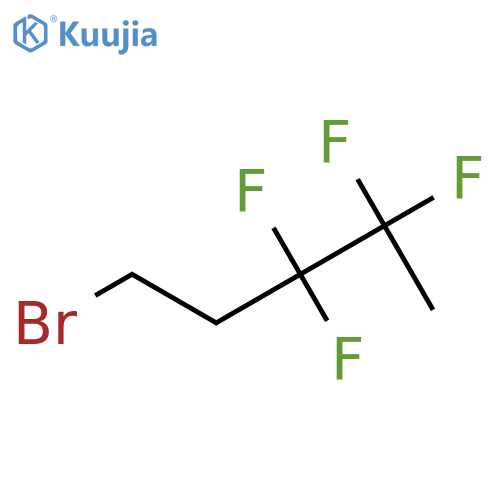 1-Bromo-3,3,4,4-tetrafluoropentane structure