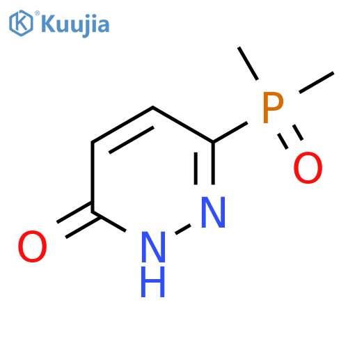 6-(Dimethylphosphoryl)-2,3-dihydropyridazin-3-one structure