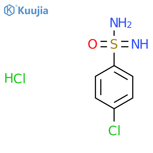 4-Chlorobenzene-1-sulfonoimidamide hydrochloride structure