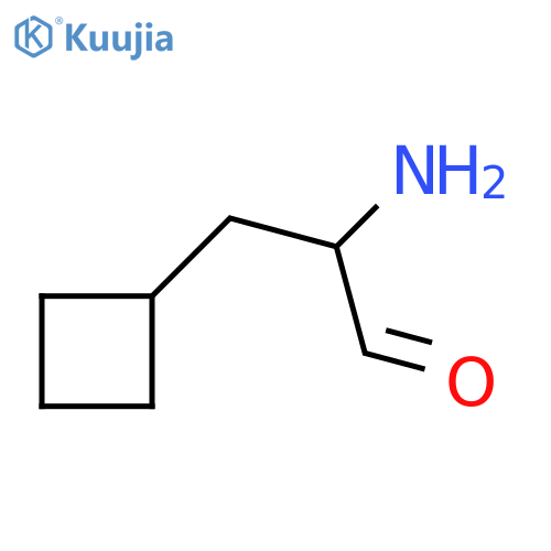 2-Amino-3-cyclobutylpropanal structure