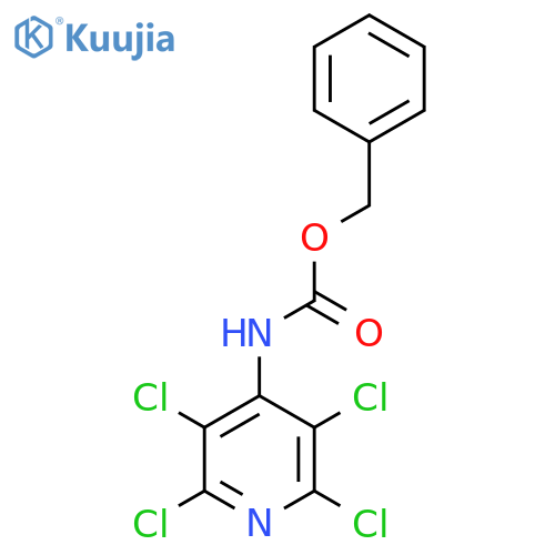 benzyl N-(2,3,5,6-tetrachloropyridin-4-yl)carbamate structure