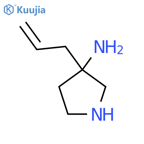 3-(Prop-2-en-1-yl)pyrrolidin-3-amine structure