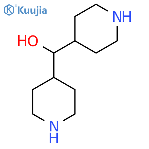 Bis(piperidin-4-yl)methanol structure