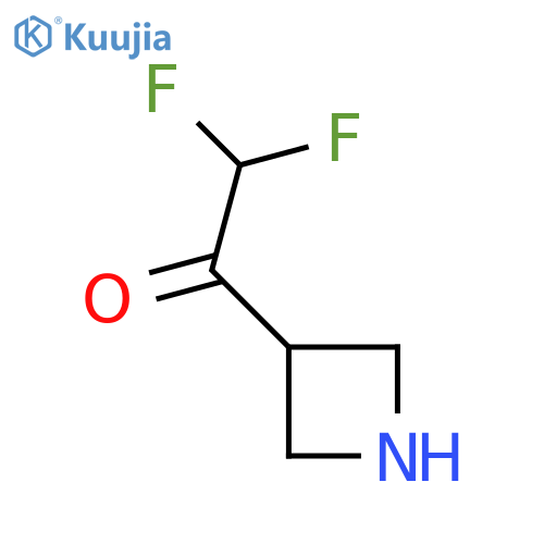 1-(Azetidin-3-yl)-2,2-difluoroethan-1-one structure