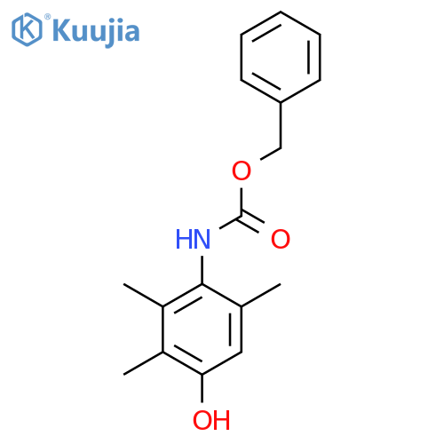 benzyl N-(4-hydroxy-2,3,6-trimethylphenyl)carbamate structure
