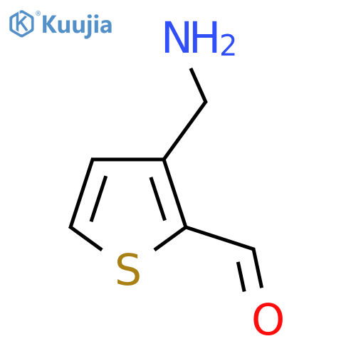 3-(Aminomethyl)thiophene-2-carbaldehyde structure