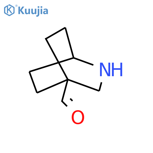 2-azabicyclo2.2.2octane-4-carbaldehyde structure
