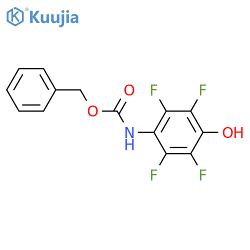 benzyl N-(2,3,5,6-tetrafluoro-4-hydroxyphenyl)carbamate structure