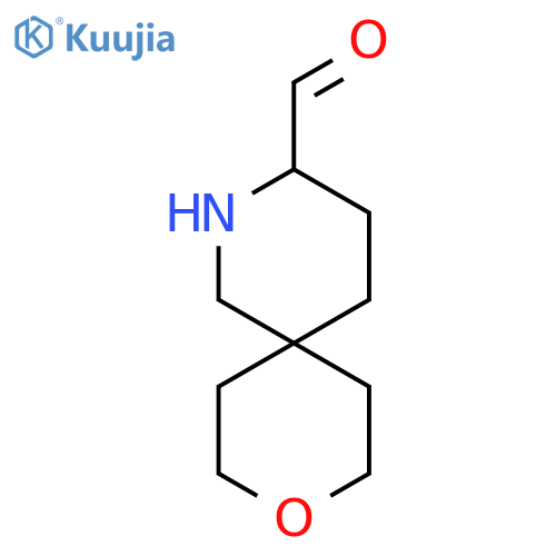 9-oxa-2-azaspiro5.5undecane-3-carbaldehyde structure