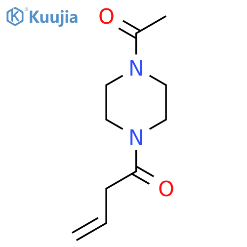 1-(4-Acetylpiperazin-1-yl)but-3-en-1-one structure