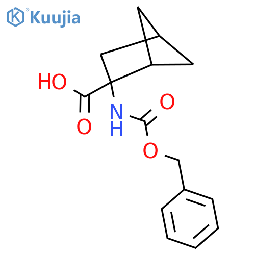 2-{[(Benzyloxy)carbonyl]amino}bicyclo[2.1.1]hexane-2-carboxylic acid structure