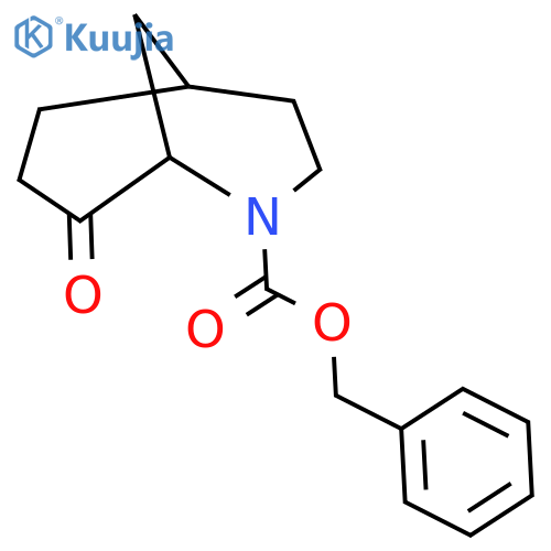 Benzyl 8-oxo-2-azabicyclo[3.3.1]nonane-2-carboxylate structure