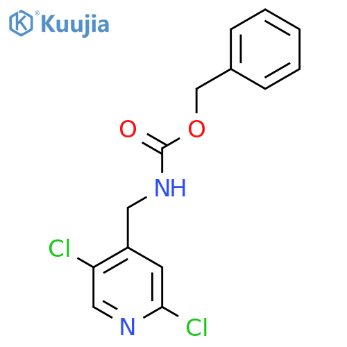 benzyl N-(2,5-dichloropyridin-4-yl)methylcarbamate structure
