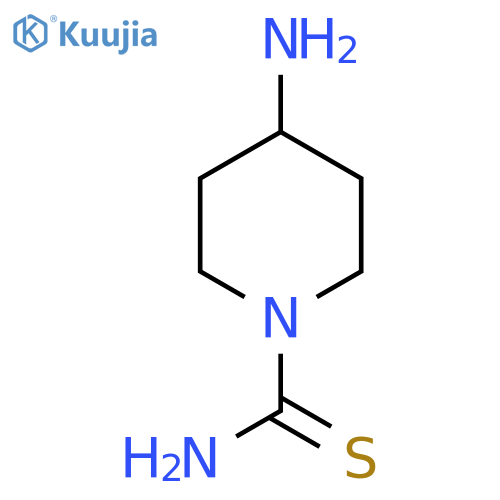 4-Aminopiperidine-1-carbothioamide structure