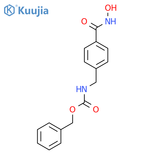 benzyl N-{4-(hydroxycarbamoyl)phenylmethyl}carbamate structure
