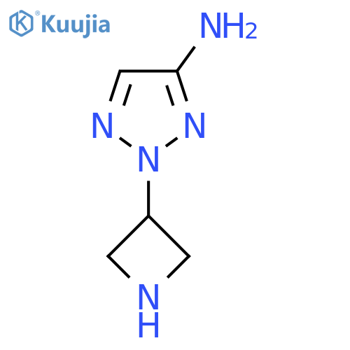 2-(azetidin-3-yl)-2H-1,2,3-triazol-4-amine structure
