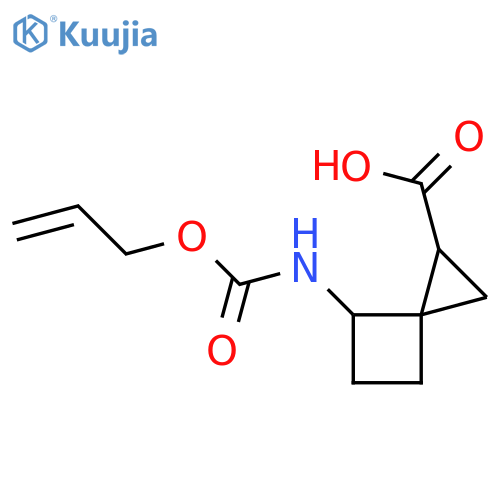 4-{(prop-2-en-1-yloxy)carbonylamino}spiro2.3hexane-1-carboxylic acid structure