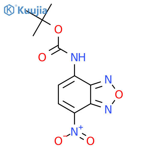 tert-butyl N-(7-nitro-2,1,3-benzoxadiazol-4-yl)carbamate structure