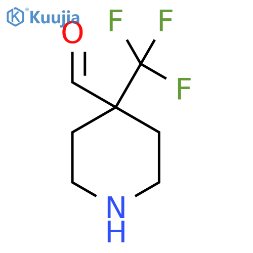 4-(Trifluoromethyl)piperidine-4-carbaldehyde structure