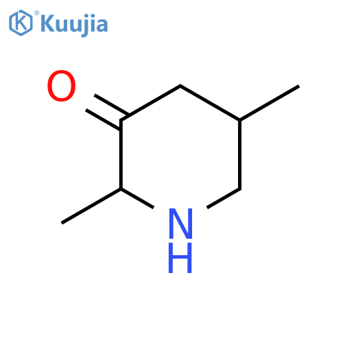 2,5-Dimethylpiperidin-3-one structure
