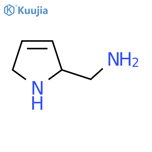 (2,5-dihydro-1H-pyrrol-2-yl)methanamine structure