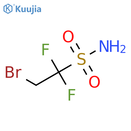 2-Bromo-1,1-difluoroethane-1-sulfonamide structure