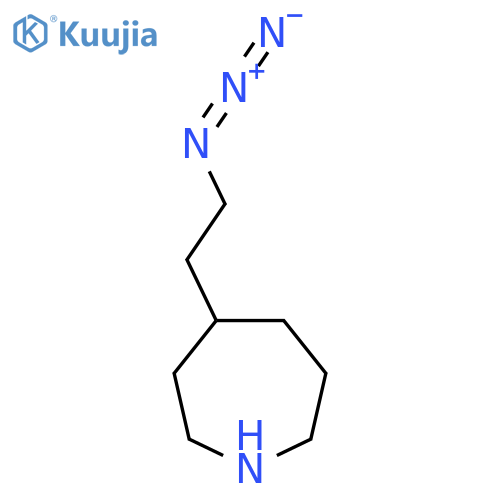 4-(2-Azidoethyl)azepane structure