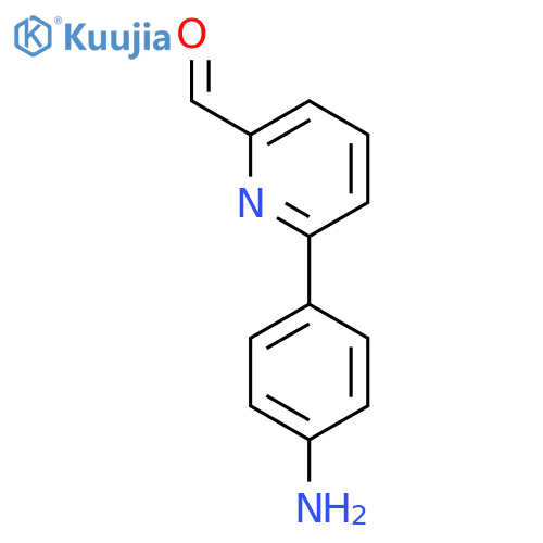 6-(4-Aminophenyl)pyridine-2-carbaldehyde structure