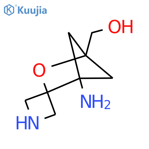 {1'-amino-3'-oxaspiroazetidine-3,2'-bicyclo2.1.1hexan-4'-yl}methanol structure
