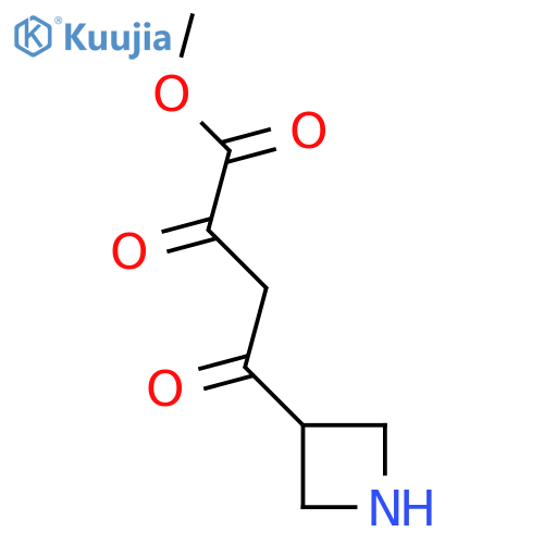 Methyl 4-(azetidin-3-yl)-2,4-dioxobutanoate structure