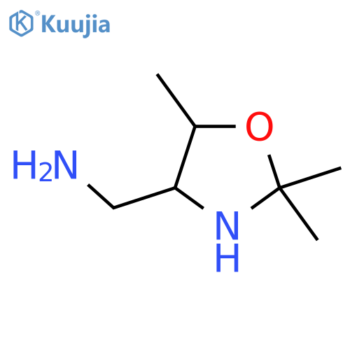 1-(2,2,5-Trimethyl-1,3-oxazolidin-4-yl)methanamine structure