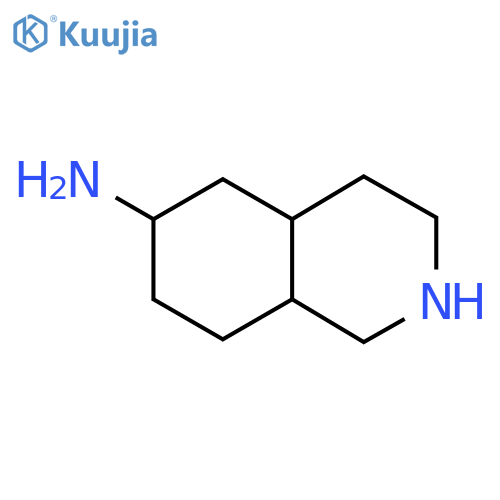 Decahydroisoquinolin-6-amine structure