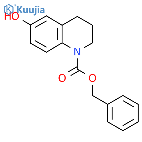 Benzyl 6-hydroxy-1,2,3,4-tetrahydroquinoline-1-carboxylate structure