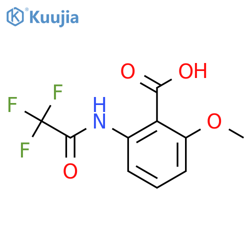 2-Methoxy-6-(trifluoroacetamido)benzoic acid structure