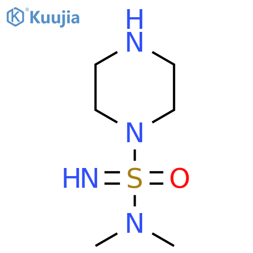 N,N-dimethylpiperazine-1-sulfonoimidamide structure