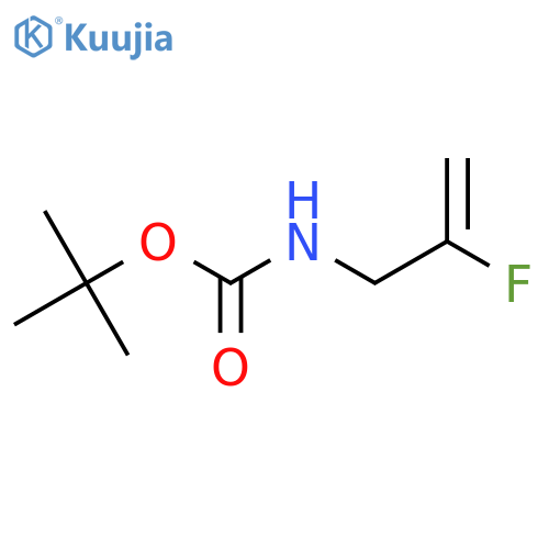 tert-butyl N-(2-fluoroprop-2-en-1-yl)carbamate structure