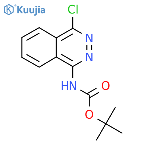 tert-butyl N-(4-chlorophthalazin-1-yl)carbamate structure