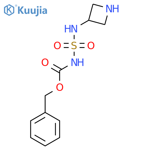 benzyl N-(azetidin-3-yl)sulfamoylcarbamate structure