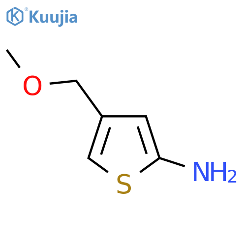 4-(Methoxymethyl)thiophen-2-amine structure