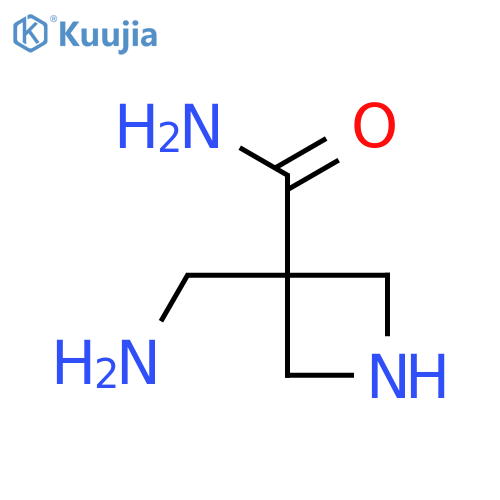 3-(Aminomethyl)azetidine-3-carboxamide structure